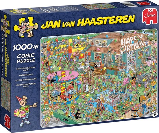 Jumbo Jan Van Haasteren Kinderfeestje - 1000 Stukjes