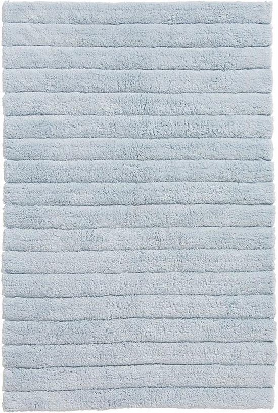 Seahorse Board Badmat - 100% Katoen - Badmat (60x90 Cm) - Gentle Blue - Blauw