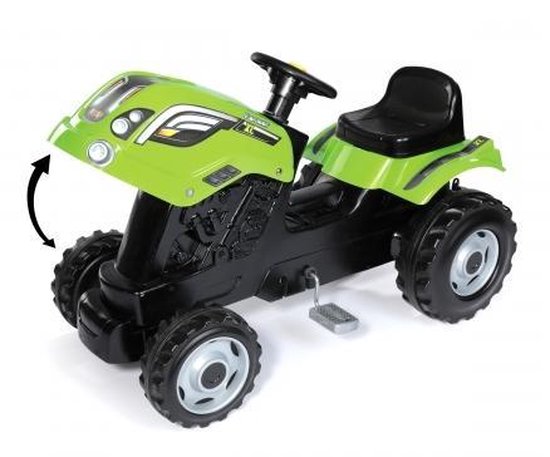 Smoby Farmer Xl Tractor Met Aanhanger - Groen