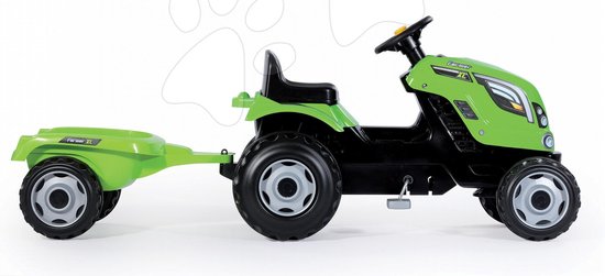 Smoby Farmer Xl Tractor Met Aanhanger - Groen