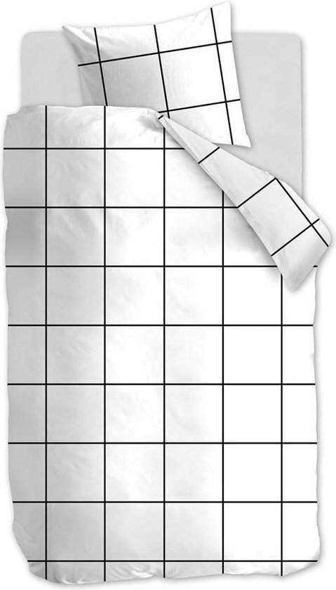 At Home With Marieke At Homeh Marieke At Home Simple Dekbedovertrek - Lits-jumeaux (240x200/220 Cm + 2 Slopen) - Katoen - White - Wit