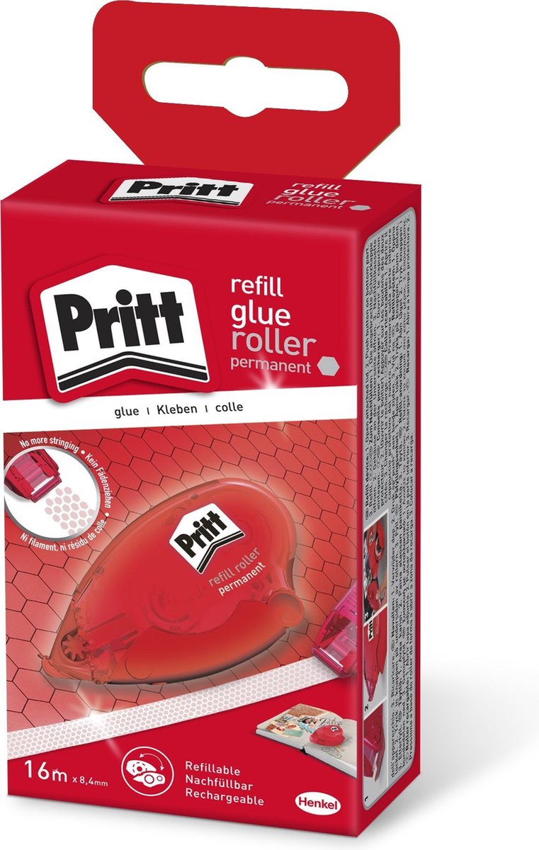 Pritt Lijmroller Refill Permanent, In Ophangdoosje