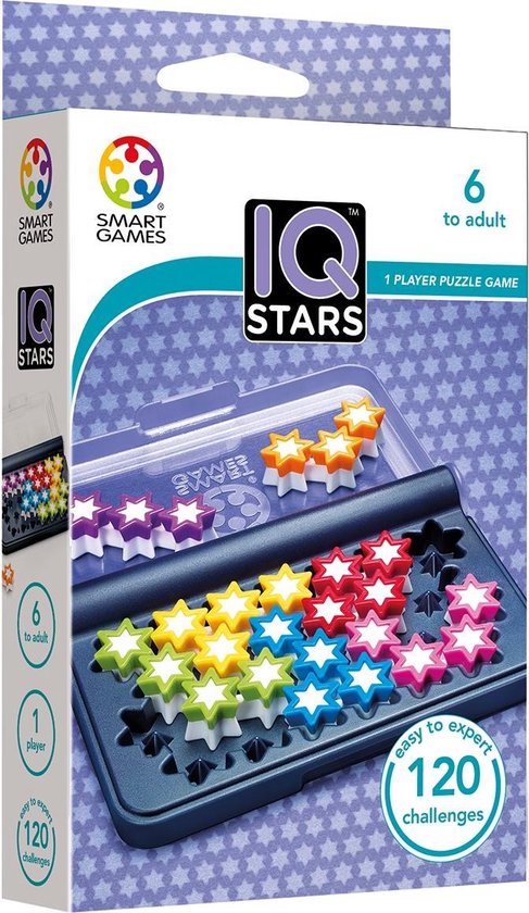 Smart Games Display 12 St: Iq Stars (120 Opdrachten)