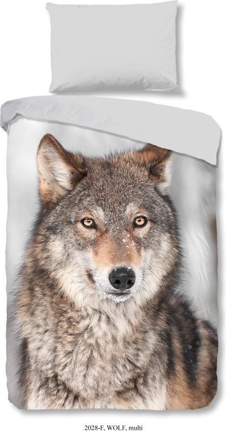 Good Morning Dekbedovertrek Wolf200x200/220 Cm