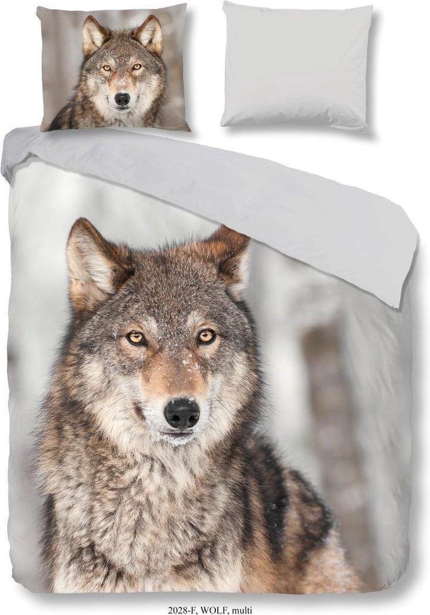 Good Morning Dekbedovertrek Wolf200x200/220 Cm
