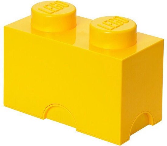 Lego Brick 2 Opbergbox - - Amarillo