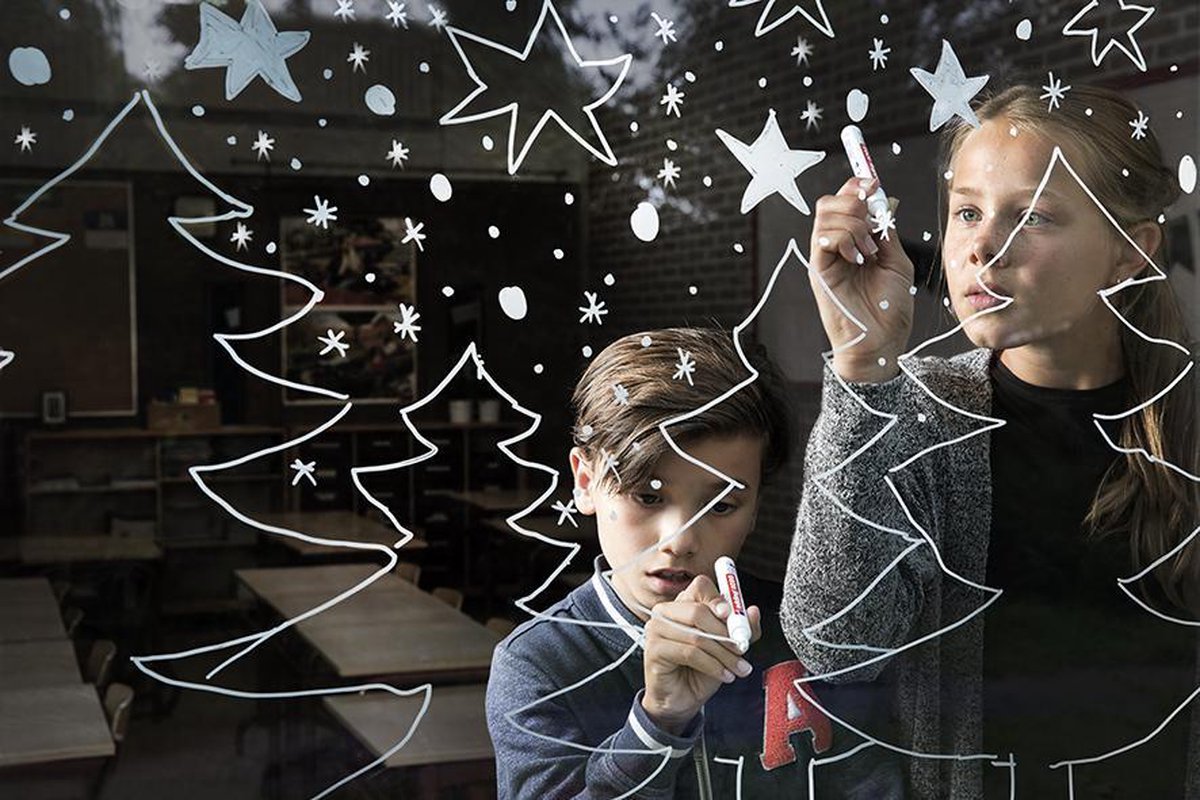 Edding Krijtmarker E-4090 - Rood