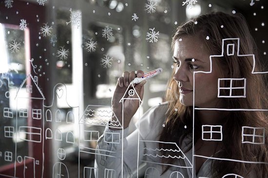 Edding Krijtmarker E-4090 - Rood