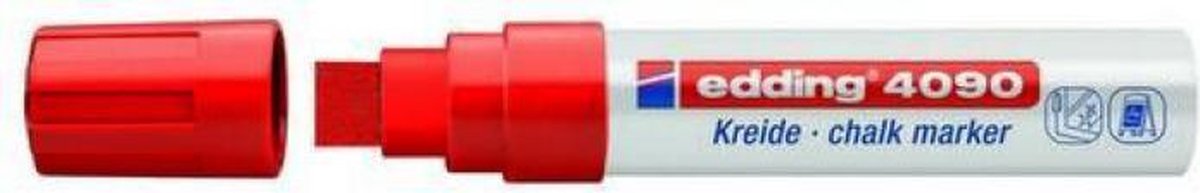 Edding Krijtmarker E-4090 - Rood