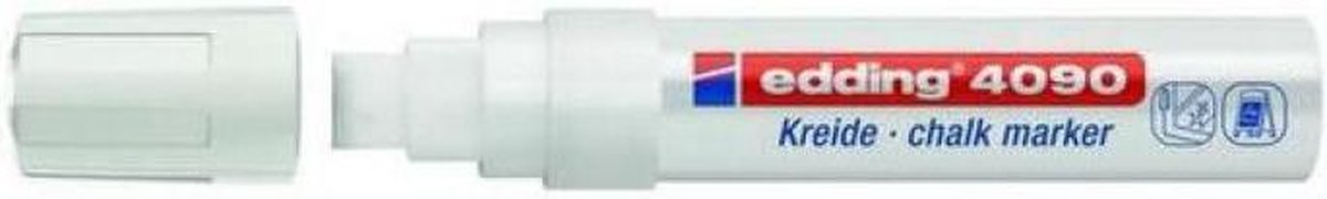 Edding Krijtmarker E-4090 - Wit
