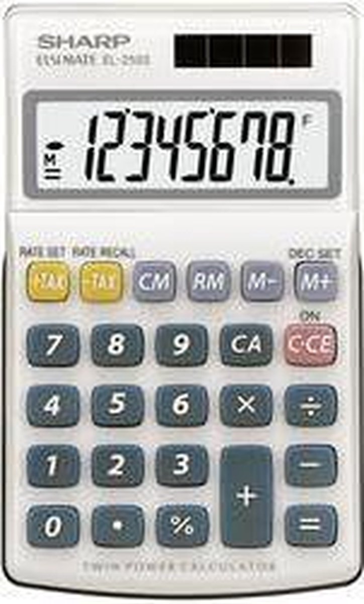 Sharp Zakrekenmachine El-250s