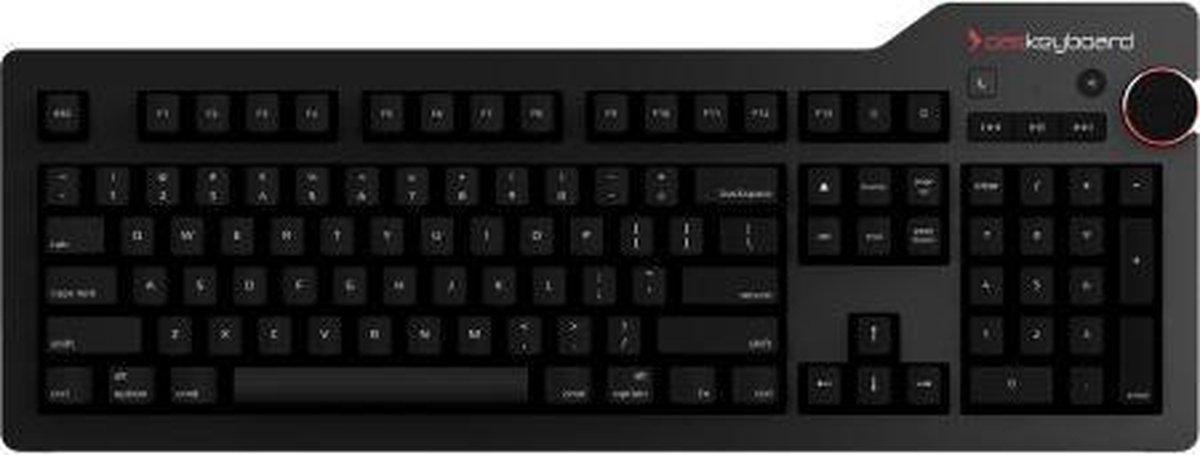 Das Keyboard 4 Professional - mechanical keyboard for Mac - Zwart