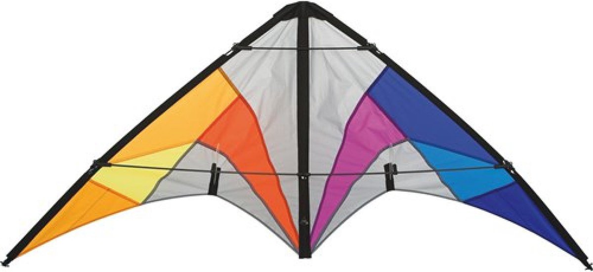 HQ Tweelijnsvlieger Quickstep Ii Rainbow 135 Cm