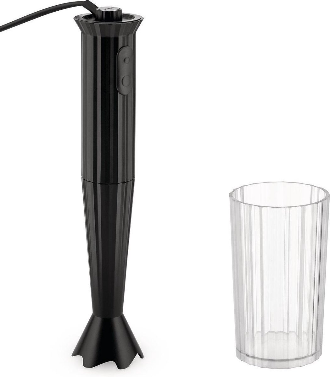 Alessi Staafmixer Plissé - Basis - Negro