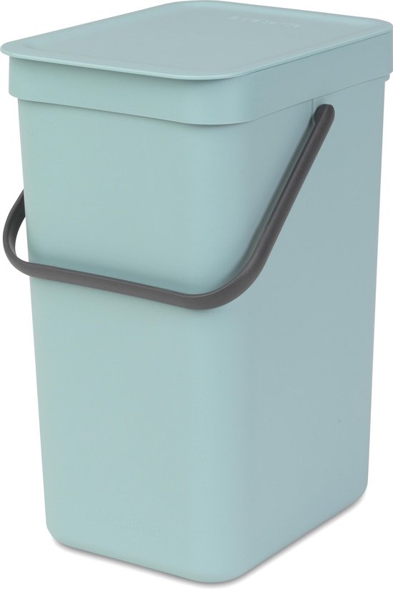 Brabantia Sort & Go Prullenbak - 12 L - Mint - Groen