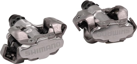 Shimano Pedalen Pd-m520 Spd Zilver Set - Silver