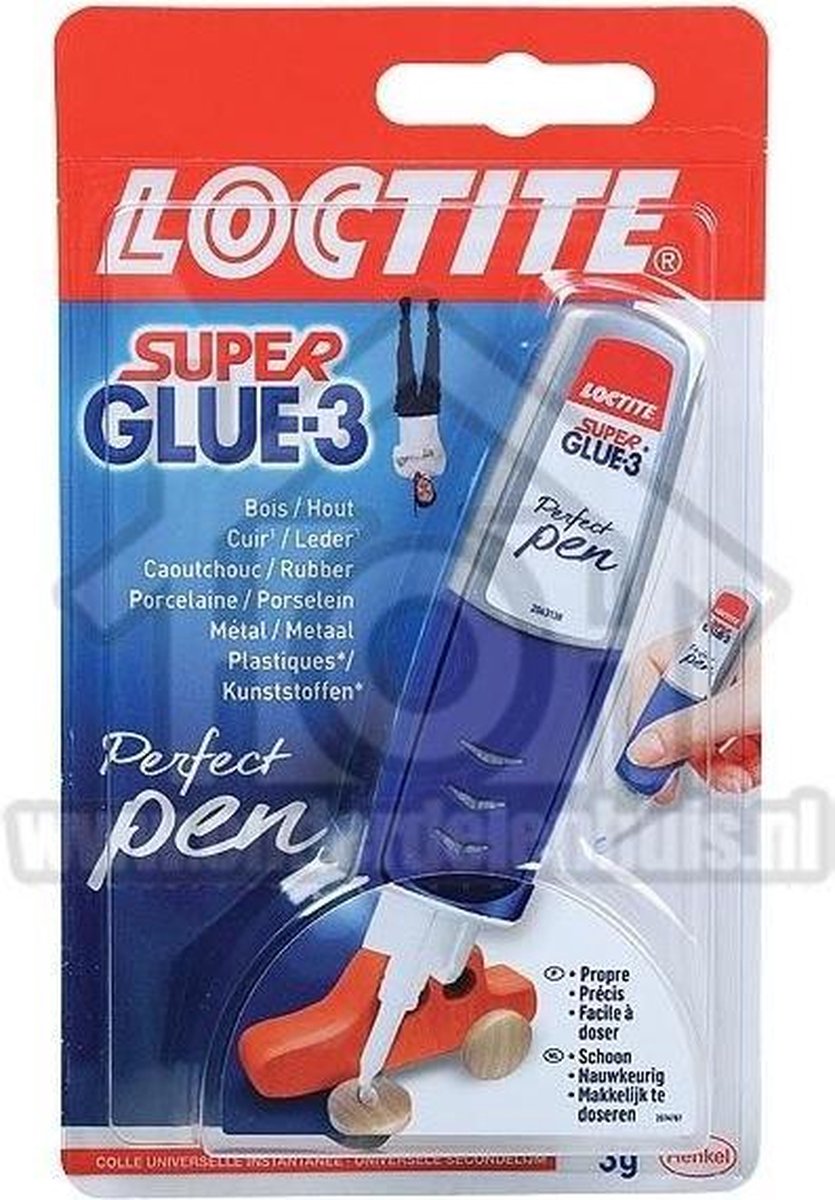 Loctite Secondelijm Perfect Pen 3 G, Op Blister