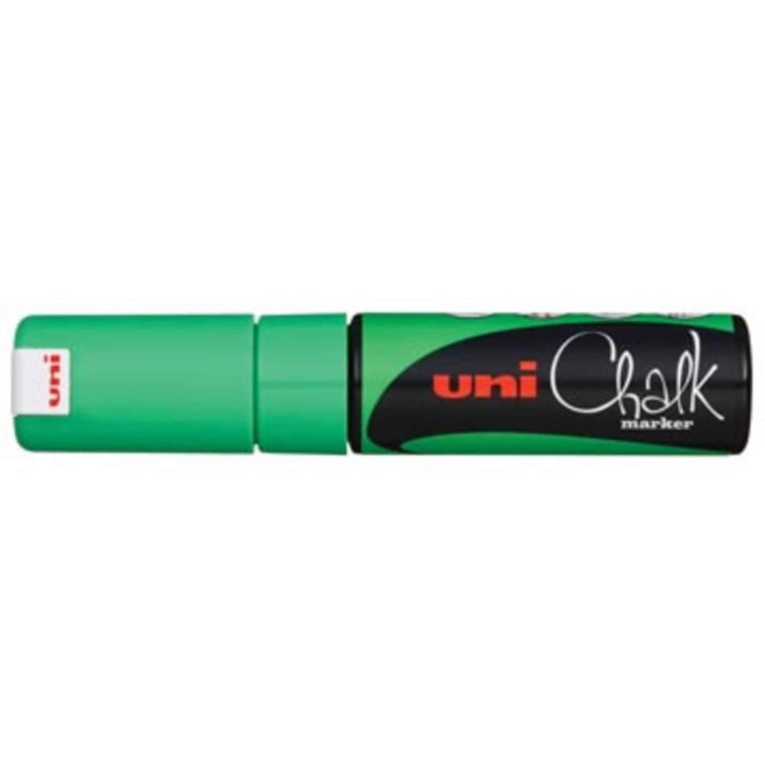 Uni-Ball Krijtmarker Fluo, Beitelvormige Punt Van 8 Mm - Verde