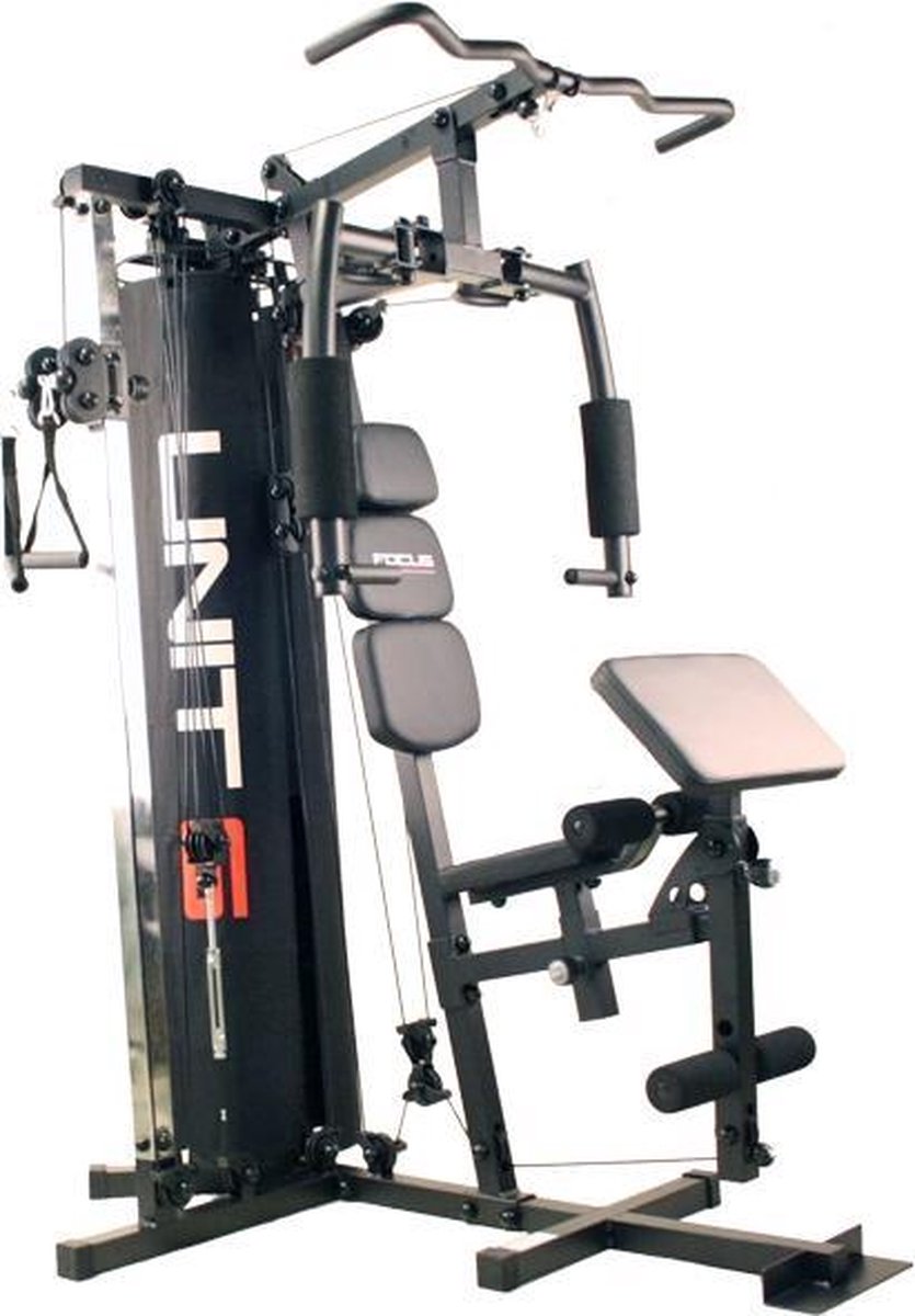 Focus Fitness Home Gym - Unit 6 - Zwart