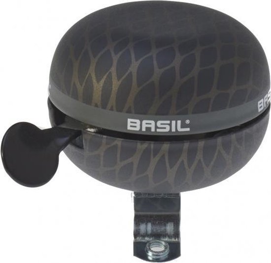 Basil Fietsbel Noir 60 Mm - Zwart