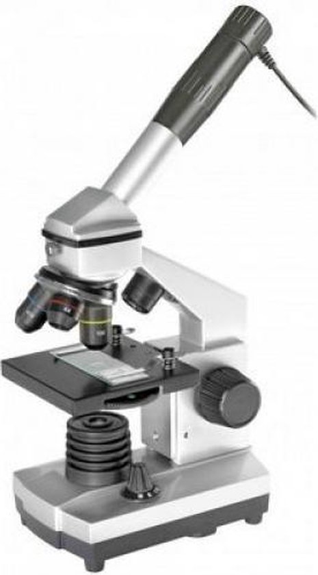 Bresser Junior Microscoop set 40x-1024x met koffer - Silver