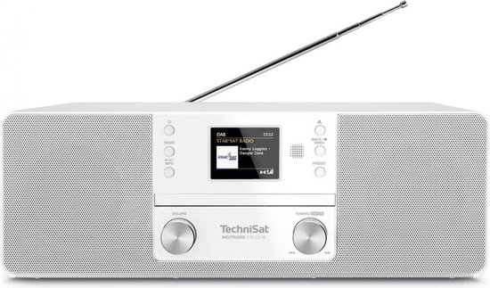 TechniSat DigitRadio 370 CD IR - Wit