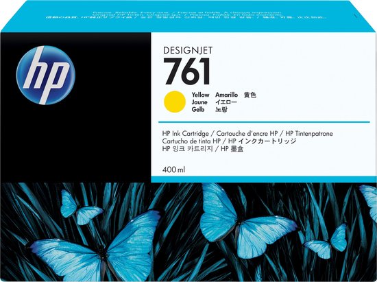 HP 761 - Inktcartridge / (CM992A) - Amarillo