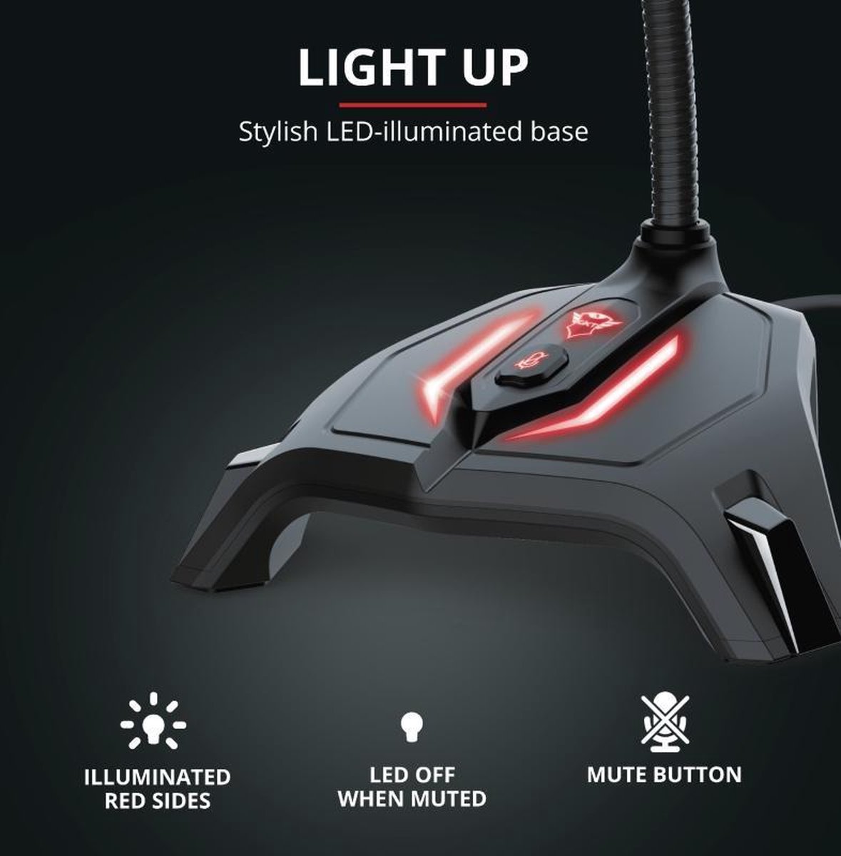 Trust GXT 215 Zabi PC-microfoon - Zwart