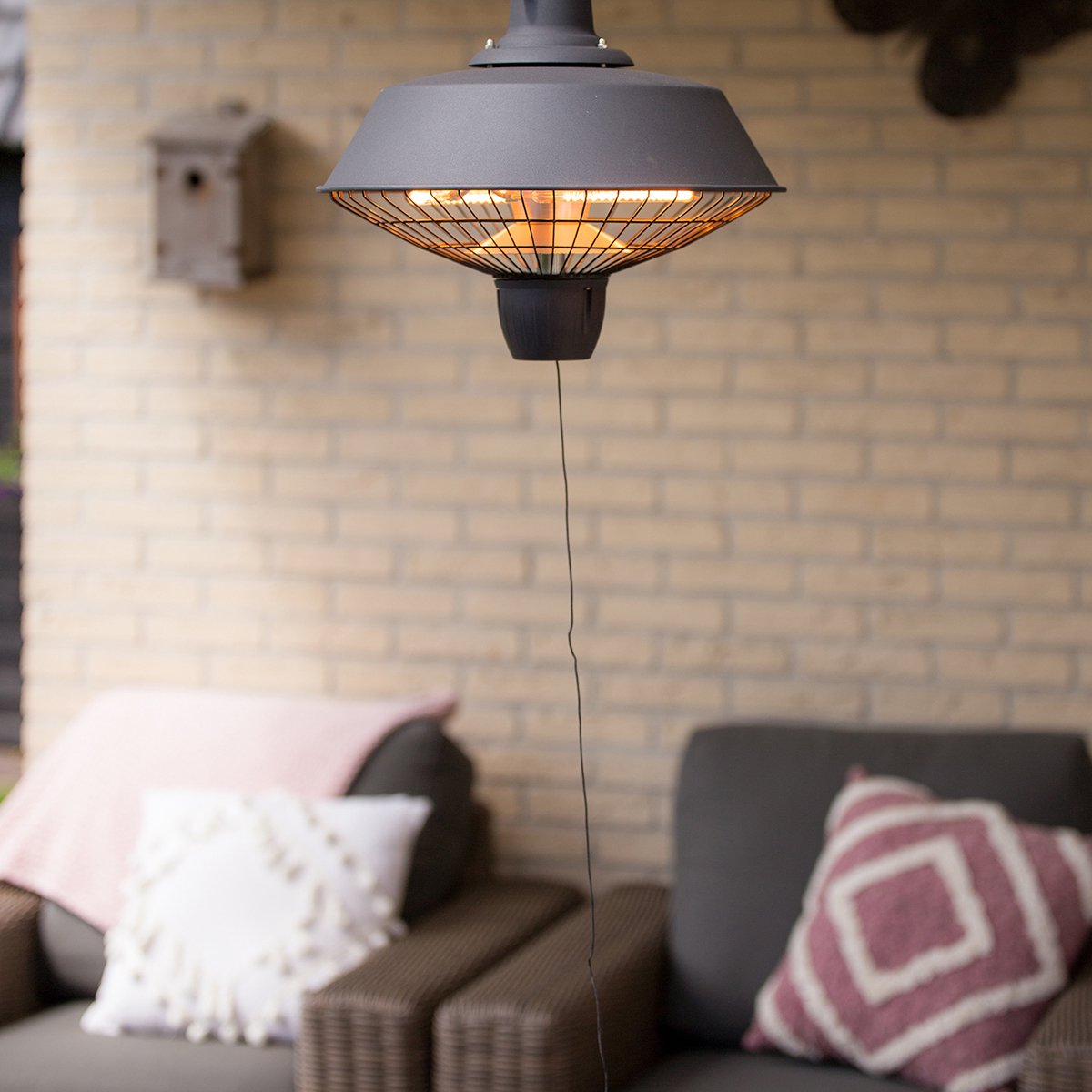 SunRed Indus Terrasverwarmer - Zwart