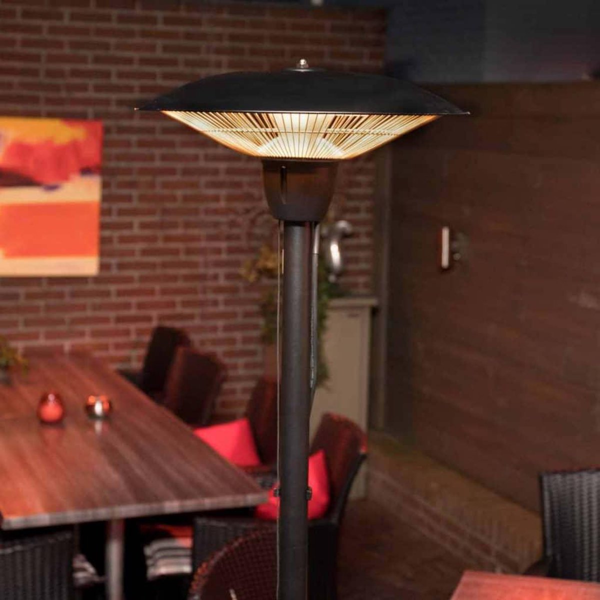 SunRed Barcelona 1500 Staand - Zwart