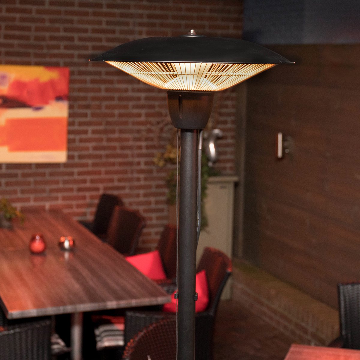 SunRed Barcelona 1500 Staand - Zwart