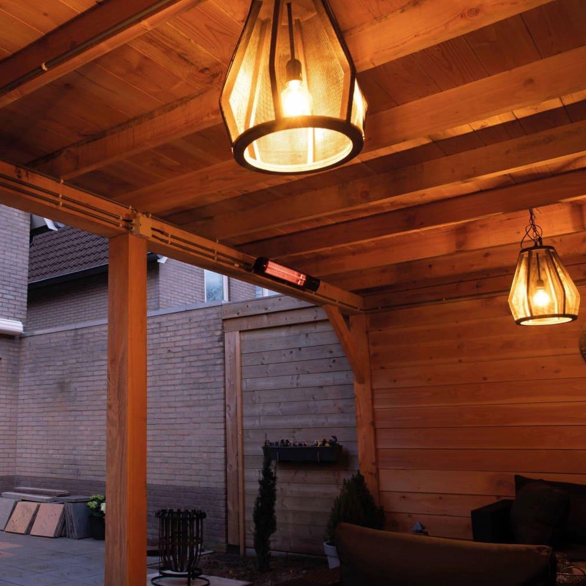 SunRed Dark 2000 Wand - Zwart