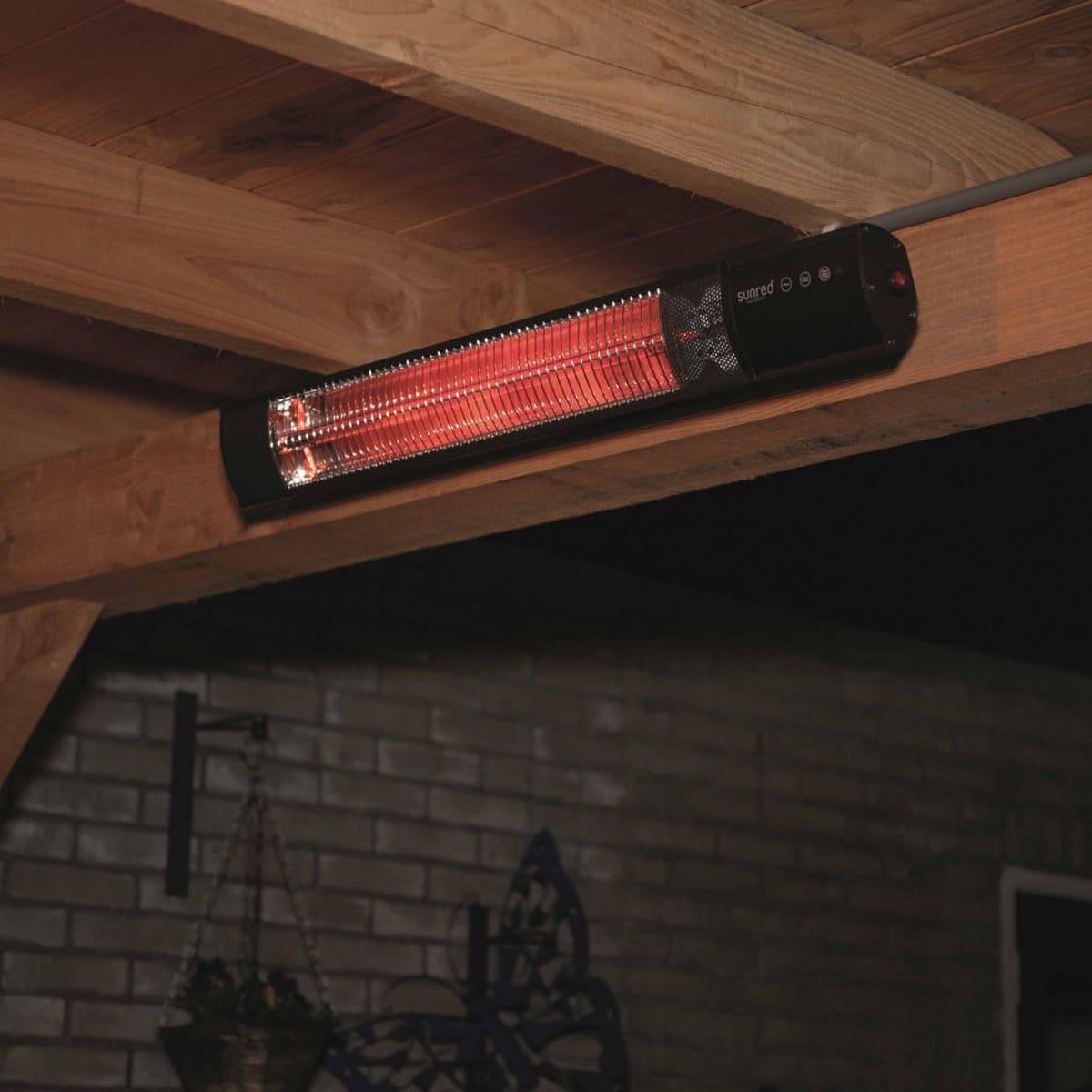 SunRed Dark 2000 Wand - Zwart