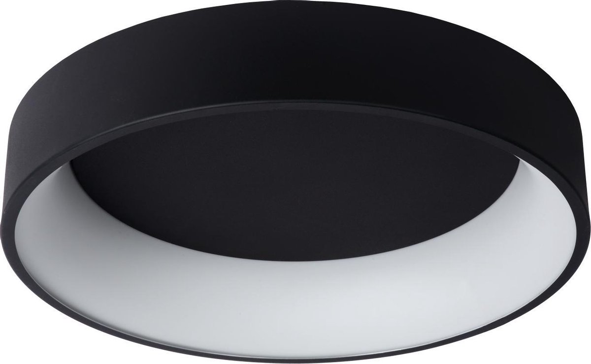 Lucide Talowe LED Plafondlamp Ø 60 cm - Zwart