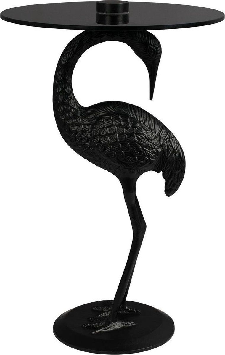 Dutchbone Crane Bijzettafel - Zwart