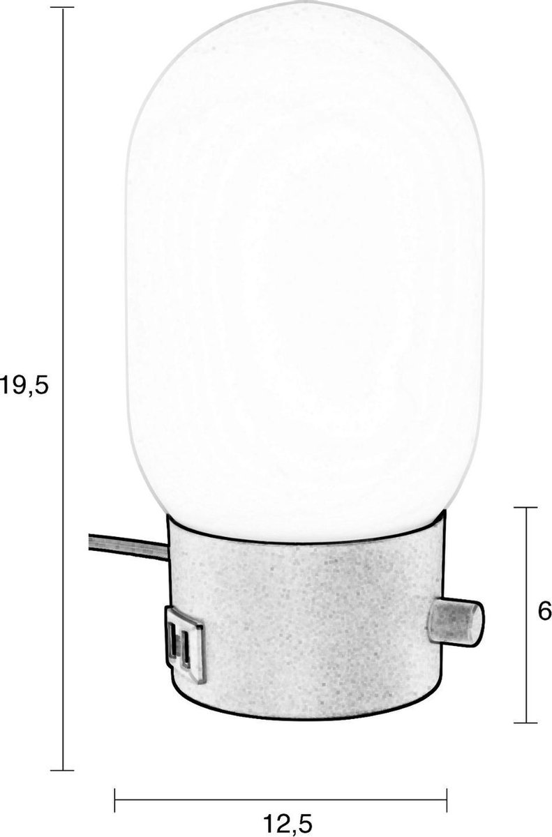 Zuiver Urban Charger Tafellamp - Goud