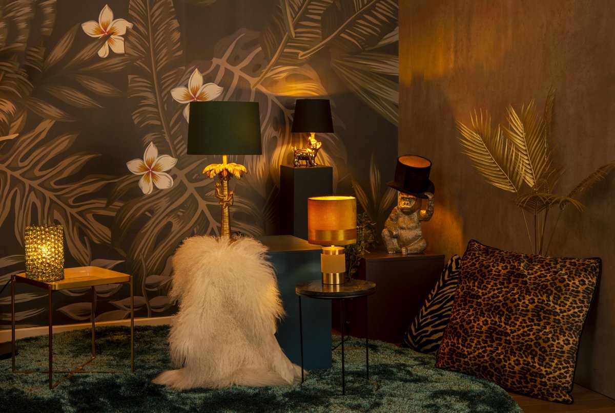 Lucide Extravaganza Marbelous Tafellamp - Groen