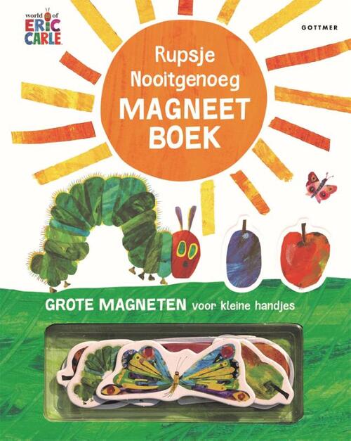 Top1Toys Rupsje Nooitgenoeg magneetboek