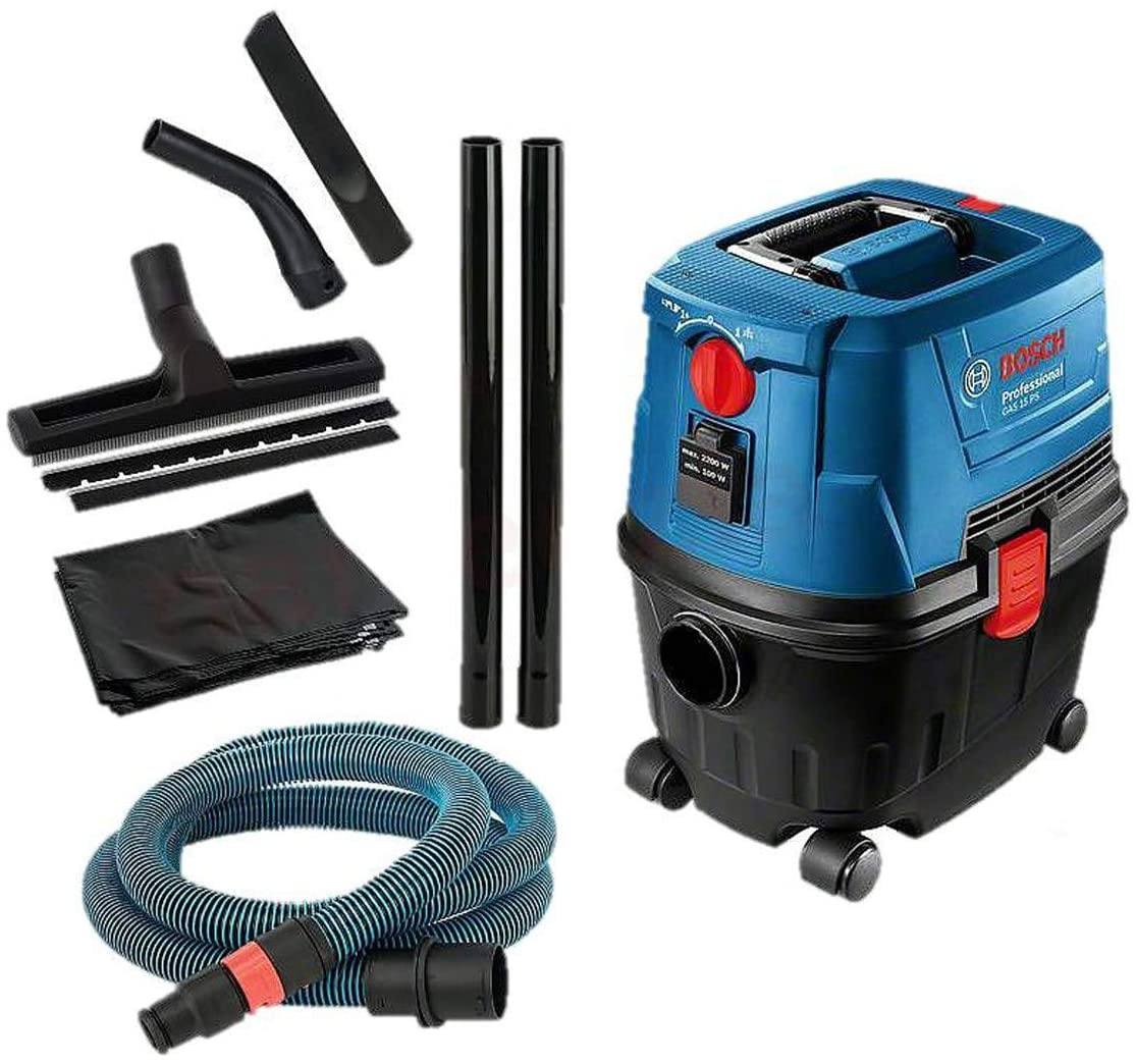 Bosch GAS 15 PS Allround bouwstofzuiger | 1100w