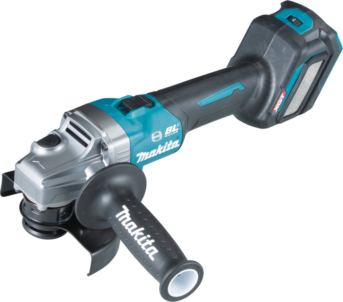 Makita GA023GZ | 40 V Max | Haakse slijper | AWS 125 mm | Body | Zonder Accu&apos;s & laders