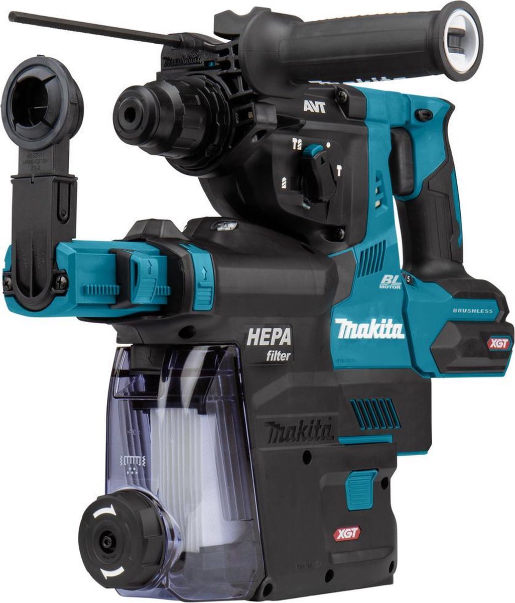 Makita HR003GZ02 | Combihamer | SDS-Plus | 40V Max | met stofafzuiging | Body | Zonder Accu&apos;s & Laders