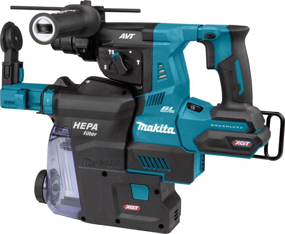 Makita HR003GZ02 | Combihamer | SDS-Plus | 40V Max | met stofafzuiging | Body | Zonder Accu&apos;s & Laders