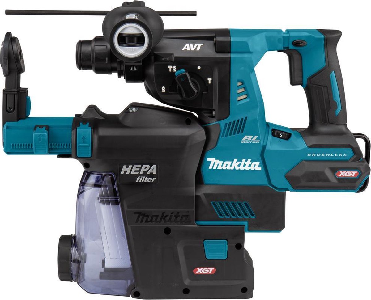 Makita HR003GZ02 | Combihamer | SDS-Plus | 40V Max | met stofafzuiging | Body | Zonder Accu&apos;s & Laders