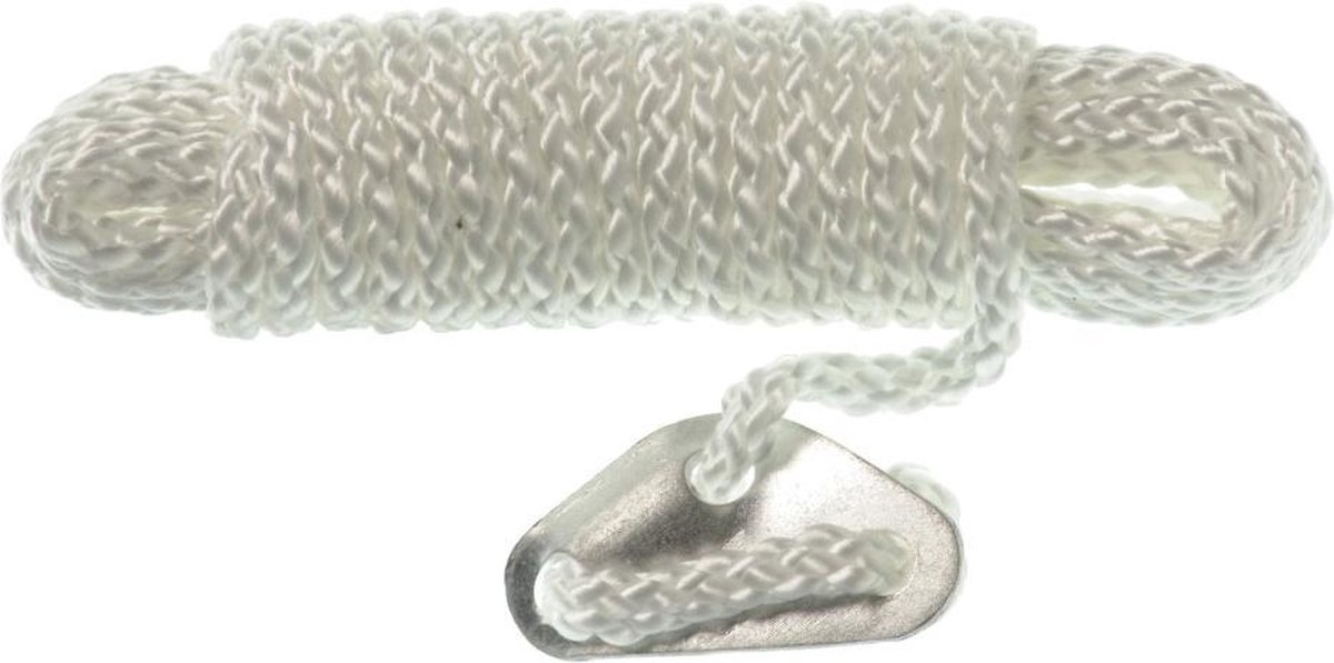 CampKing Nylon Scheerlijnen Met Gatspanners - Wit