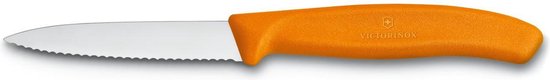 Victorinox Groente-schilmesje 8cm met kartel - Oranje