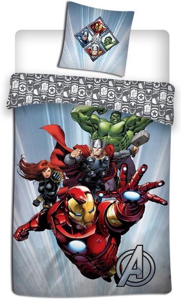 Marvel Dekbedovertrek - 140 x 200 cm - Polyester