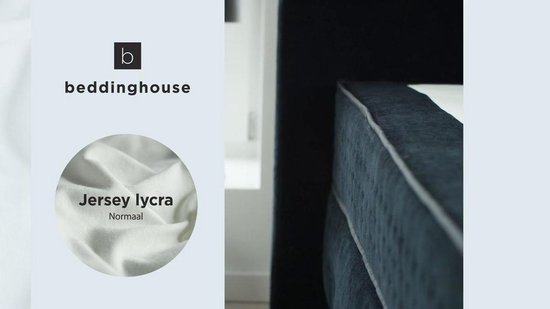 Beddinghouse Premium Jersey Lycra Hoeslaken - Natural - Beige