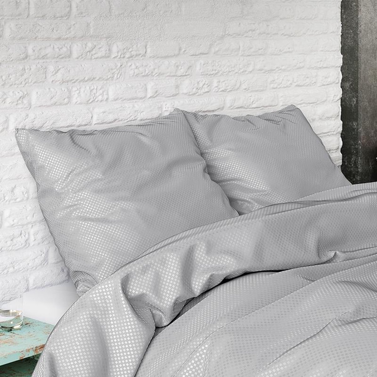 ZENsation "2 halen = 1 betalen" Dekbedovertrek Satin Point Grey Micropercal - Grijs