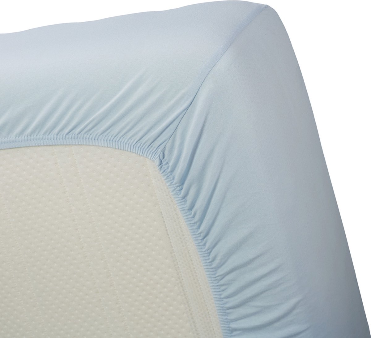 Beddinghouse Jersey Hoeslaken - Licht - Blauw