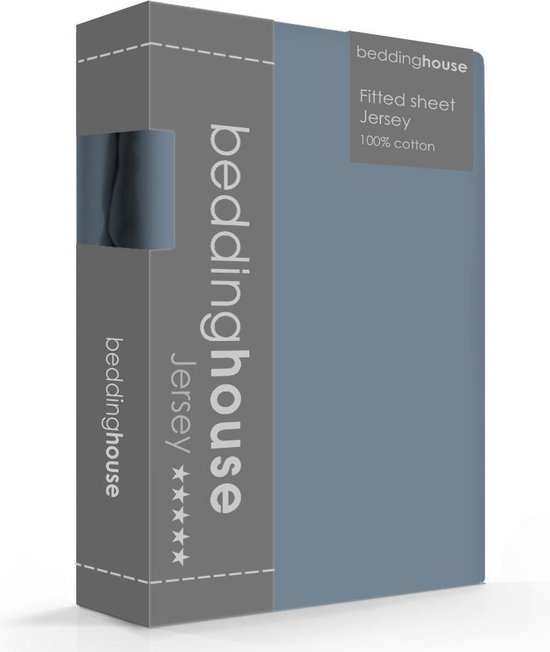 Beddinghouse Jersey Hoeslaken - - Blauw